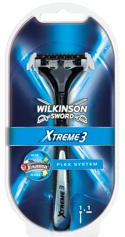 Wilkinson Xtreme3 System Holiaci strojček + 1 náhradná hlavica