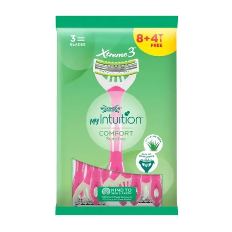 Wilkinson MY Intuition Comfort Sensitive dámska Jednorazové holítka 8+4 ks