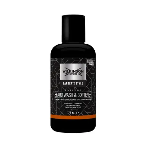 Wilkinson Barber's Style Beard Wash-Softener - umývanie a zmäkčovanie fúzov 177ml