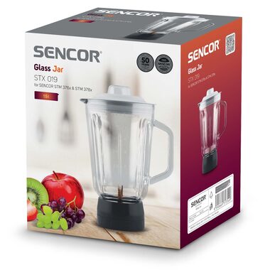 Sencor STX 019 Sklenený mixér k robotom STM 376x a 378x / 1.5L 