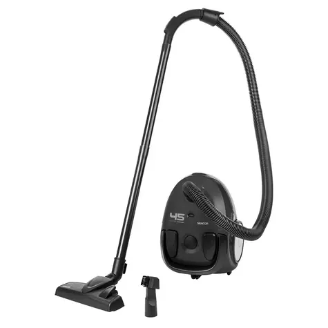 Sencor SVC 45BK-EUE3 čierna / Vreckový vysávač / 850 W / 1.5L / 79 dB / 7.5m rádius