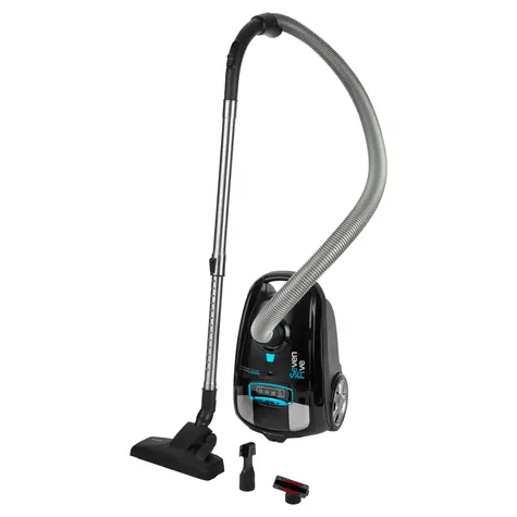 Sencor SVC 7500BK 3AAA čierna / Vreckový vysávač / 750 W / 3.5L / 75 dB / 10m rádius