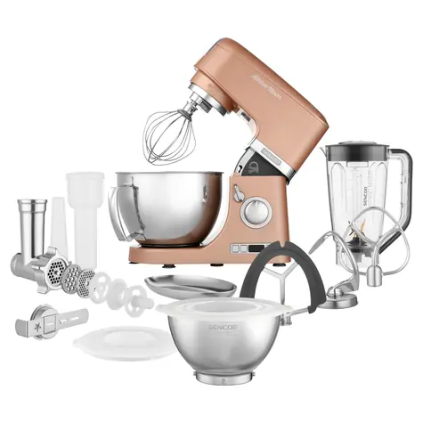Sencor STM 7876GD zlatá / Kuchynský robot / 4.5 L / 1000W