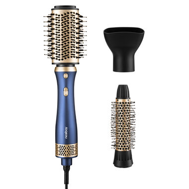 Niceboy AirBlow modrá / Kulmofén / 700 W / 2 teploty / 3 nadstavce