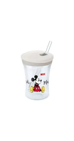 NUK hrnček Magic Cup s viečkom 230ml / biela