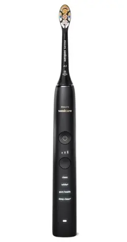 Philips HX9911/17 čierna / Sonická zubná kefka / 62.000 kmitov / 4 režimy / 1 hlavica 