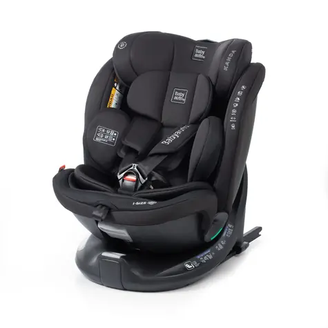 BabyAuto KANDA iFIX i-Size 360 , 40-150 autosedačka, JET BLACK