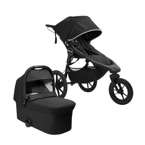 BabyJogger SUMMIT X3 set 2v1 (kočík+korba) MIDNIGHT BLACK+ Prime BLACK