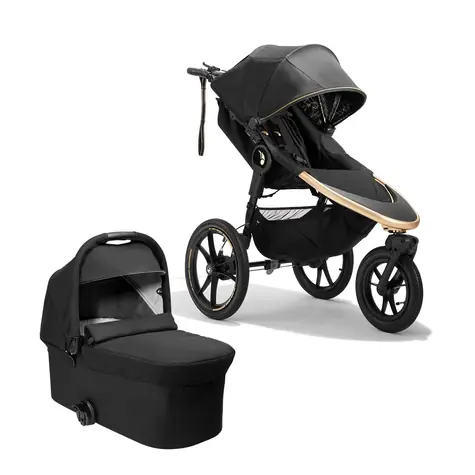 BabyJogger SUMMIT X3 set 2v1 (kočík+korba) ROBIN ARZON gold+ Prime BLACK