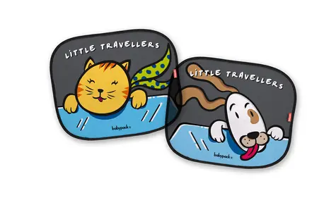 Babypack Slnečná clona do auta, 2ks _