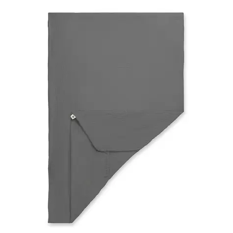 Hauck Mäkké napínacie prestieradlo 120x60, mušelín, dark grey