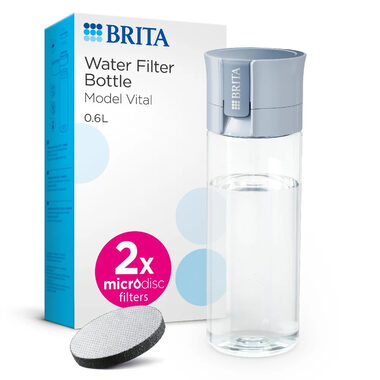 Brita Filtračná kanvica Fill & Go Vital svetlá modrá / 2x mikrodisk / 0.6L