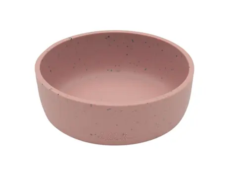 KikkaBoo Miska Platinum Silicone Blush / od 6 mesiacov