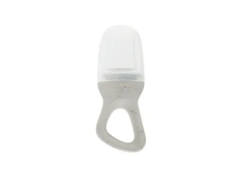 KikkaBoo Krmice hryzátko Platinum Silicone Sand / od 6 mesiacov