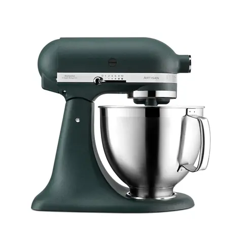 KitchenAid 5KSM185PSEPP fľaškovo zelená / Kuchynský robot Artisan / 300 W / 4,8 L / 10 rýchlostí