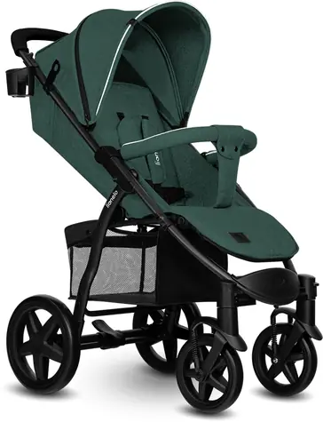Lionelo Kočík športový Annet PLUS Green Forest / Nosnosť do 22 kg