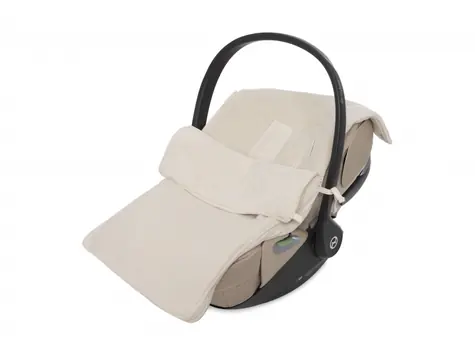 Jollein Fusak do autosedačky Basic Knit Oatmeal