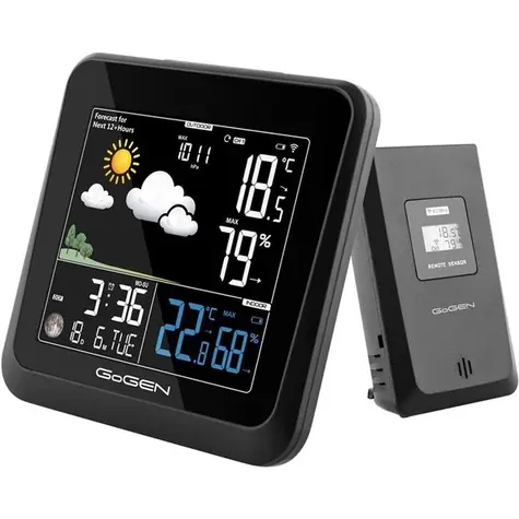 Gogen ME 3236 čierna / meteorologická stanica
