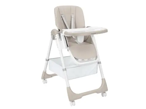 KikkaBoo Stolička Spicy+ Beige / od 6 mesiacov do 3 rokov