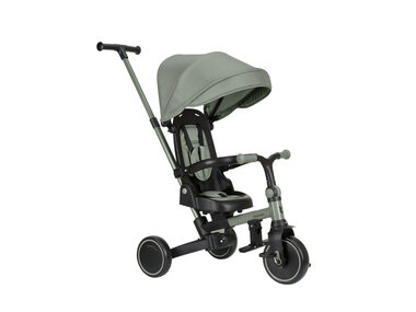 KikkaBoo Trojkolka 8v1 Aluma Army Green / od 12 do 60 mesiacov