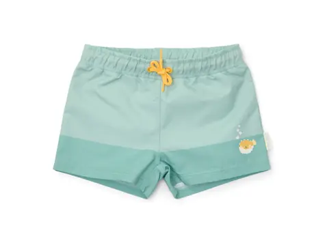 Little Dutch Plavky Seashells Surf Blue veľ. 86/92