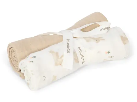 Little Dutch Plienky 70x70cm Baby Bunny
