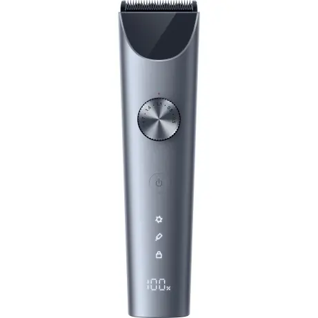 XIAOMI Hair Clipper 2 šedá / Zastrihávač vlasov / displej / 180 minút doba prevádzky / 19 možností nastavenia dĺžky / IPX7