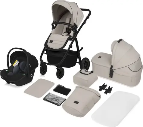 Lionelo Kočík kombinovaný Amber PLUS 3v1 Beige Sand