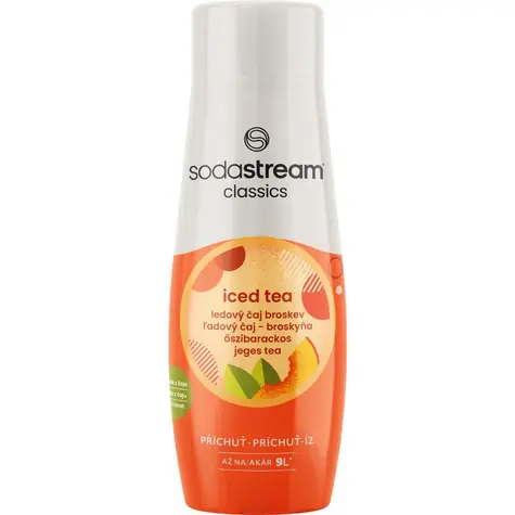 SodaStream Ľadový čaj Broskyňa 440 ml / až 9 litrov nápoja