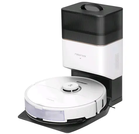 Zánovné - Roborock S8+ biela / Robotický vysávač / 69W / vysávanie & mopovanie / 5200 mAh / LDS / zánovné