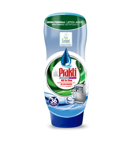 Dr. Prakti koncentrovaný gél do umývačky 720 ml ECOLABEL (36 cyklov)