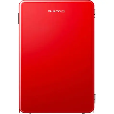 Philco PTB 116 EMR Chladnička s mrazničkou červená / 116 l / Energetická trieda E 