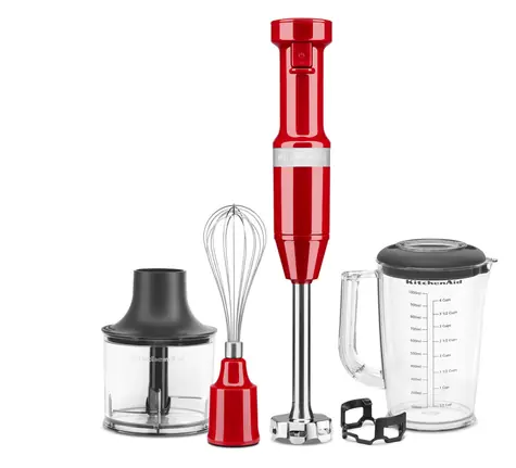 KitchenAid 5KHBV83 1 L Tyčový mixér 180 W Red