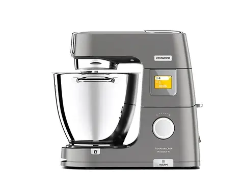 Kenwood KWL 90.004 SI Titanium Chef Patissier XL strieborná / kuchynský robot / 1400 W / 7l