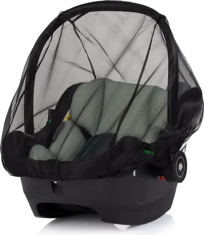 CHIPOLINO Univerzálna moskytiéra na autosedačku Black