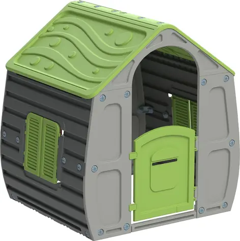 CHIPOLINO Detský záhradný domček Magical House Grey