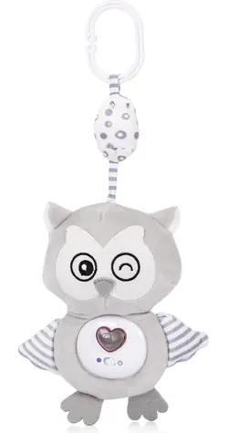 CHIPOLINO Plyšová hračka na kočík, postieľku Owl
