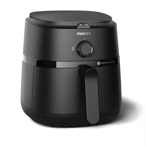 Philips NA120/00 čierna / Teplovzdušná fritéza / 2750 W / objem 4.2 l