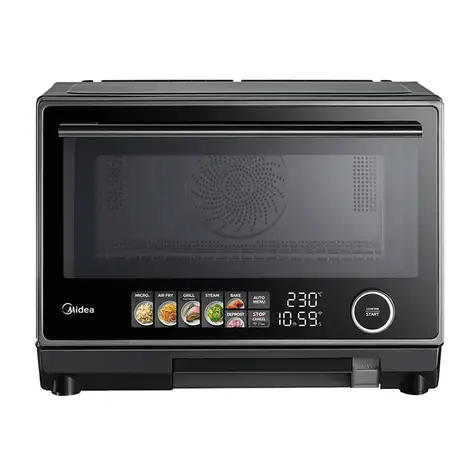 Midea MSO25H čierna / Multifunkčná rúra 4v1 / 900 W / 25 L 