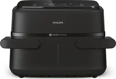 Philips 1000 Series NA150/00 čierna / Teplovzdušná fritéza / 2450 W / objem 7L / 6 programov