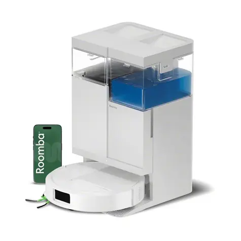 iRobot Roomba Combo PLUS 515 + AutoWash dock biela / Robotický vysávač / WiFi / vysávanie & mopovanie