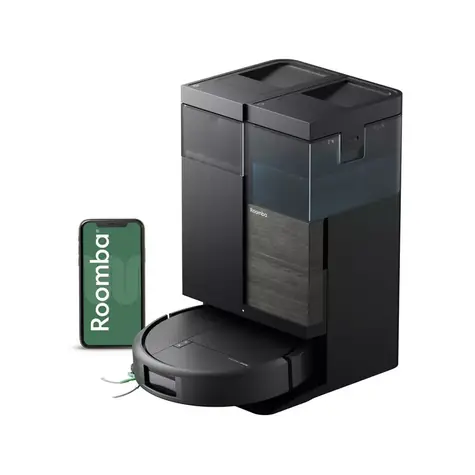 iRobot Roomba PLUS 575 Combo + AutoWash dock čierna / Robotický vysávač / WiFi / vysávanie & mopovanie