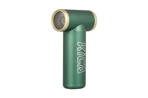 Rozbalené - KiCA Jet Fan 2S zelená / aku ventilátor / 1100 mAh / USB-C / rozbalené
