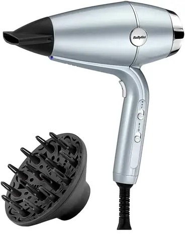 Rozbalené - BaByliss D773DE / profesionálny fén / 2100 W / 3 teploty / 2 nadstavce / ionizácia / rozbalené