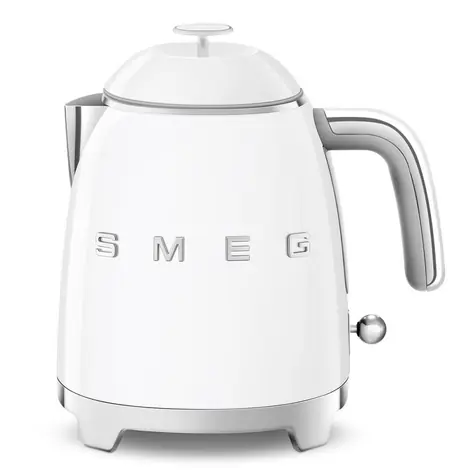 Rozbalené - SMEG 50's Retro Style biela / Rýchlovarná kanvica mini / 0.8L / 1400W / rozbalené