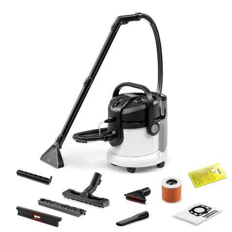 Rozbalené - Kärcher SE 4 / Tepovač / 1400W / 4 L / Mokré a suché vysávanie / rozbalené