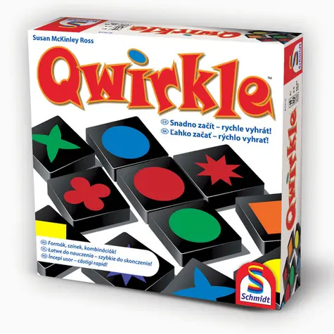 Schmidt Qwirkle™ / Dĺžka hry: 45 minút / Počet hráčov: 2 - 4 / od 6 rokov