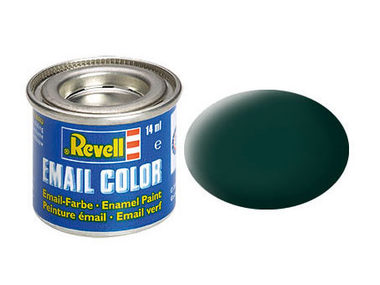 Revell Emailová farba č.40 - matná - čiernozelená (14ml)