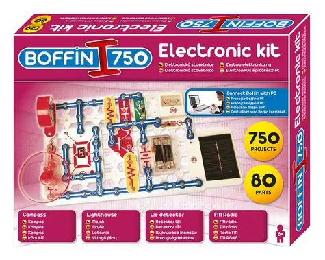 Boffin I 750 / 80 súčiastok / 750 projektov / od 8 rokov