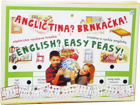 Rappa Angličtina Brnkačka / 2x batéria AA / od 6 rokov